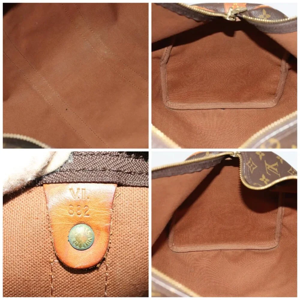 LOUIS VUITTON Monogram Keepall 45 Boston Bag M41428 LV Auth 127942